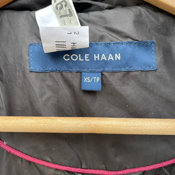 Cole Haan Bib Insert Down & Feather Fill Coat, size XS - Picture 10 of 11